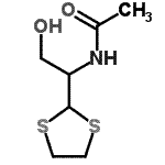 CAS#: 24401-55-6, N-[1-(1,3-Dithiolan-2-Yl)-2-Hydroxyethyl]Acetamide