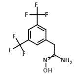 CAS#: 244022-74-0, 2-[3,5-Bis(Trifluoromethyl)Phenyl]-N'-Hydroxyethanimidamide