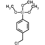 CAS 登录号：24413-03-4， [4-(氯甲基)苯基](三甲氧基)硅烷