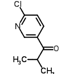 CAS 登录号：244263-45-4， 1-(6-氯-3-吡啶基)-2-甲基-丙-1-酮