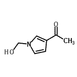 CAS#: 24445-12-3, 1-[1-(Hydroxymethyl)-1H-Pyrrol-3-Yl]Ethanone