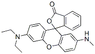 CAS 登录号：24460-07-9， 6'-(二乙基氨基)-2'-(甲基氨基)螺[异苯并呋喃-1(3H),9'-[9H]氧杂蒽]-3-酮