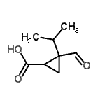 CAS#: 244793-40-6, 2-Formyl-2-Isopropylcyclopropanecarboxylic Acid