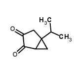 CAS 登录号：244793-44-0， 5-异丙基双环[3.1.0]己烷-2,3-二酮