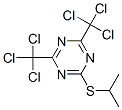 CAS#: 24481-68-3, 2-[(1-Methylethyl)Thio]-4,6-Bis(Trichloromethyl)-1,3,5-Triazine