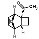 CAS 登录号：245320-85-8， 1-[(1R,2R,5R,6S)-9-氧杂三环[4.2.1.0<sup>2,5</sup>]壬-7-烯-2-基]乙酮