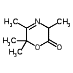 CAS#: 245343-67-3, 3,5,6,6-Tetramethyl-3,6-Dihydro-2H-1,4-Oxazin-2-One
