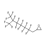 CAS#: 24564-77-0, 2-[2,2,3,3,4,4,5,5,6,7,7,7-Dodecafluoro-6-(Trifluoromethyl)Heptyl]Oxirane