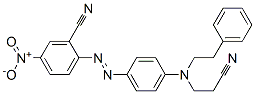 CAS#: 24610-00-2, 2-[[4-[(2-Cyanoethyl)(2-Phenylethyl)Amino]Phenyl]Azo]-5-Nitrobenzonitrile