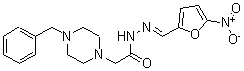 CAS#: 24637-23-8, N'-[(5-Nitrofuran-2-Yl)Methylene]-4-Benzyl-1-Piperazineacetic Acid Hydrazide