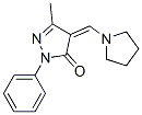 CAS#: 24664-56-0, 3-Methyl-1-Phenyl-4-(1-Pyrrolidinylmethylene)-2-Pyrazolin-5-One