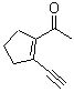 CAS 登录号：247081-34-1， 1-(2-乙炔基-1-环戊烯-1-基)乙酮