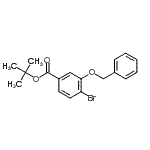 CAS#: 247186-50-1, 2-Methyl-2-Propanyl 3-(Benzyloxy)-4-Bromobenzoate