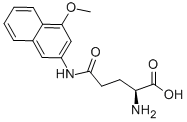 CAS 登录号：24723-50-0， N-(4-甲氧基-2-萘基)-L-谷氨酰胺