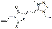 CAS 登录号：24738-19-0， 3-烯丙基-5-[(1-乙基-1,4-二氢-4-甲基-5H-四唑-5-亚基)亚乙基]-2-硫酮噻唑烷-4-酮