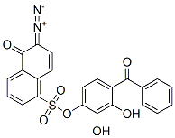 CAS#: 2481-86-9, 5-[4-(Benzoyl)-2,3-Dihydroxyphenoxy]Sulfonyl-2-Diazonionaphthalen-1-Olate