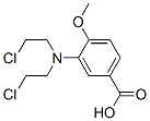 CAS#: 24812-96-2, 3-[Bis(2-Chloroethyl)Amino]-4-Methoxy-Benzoic Acid