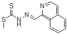 CAS 登录号：24898-58-6， N-(1-异喹啉基)亚甲基二硫代肼基甲酸 S-甲基酯