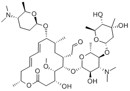 CAS#: 24916-50-5, 9-O-[(2R,5S,6R)-5-(Dimethylamino)Tetrahydro-6-Methyl-2H-Pyran-2-Yl]-Leucomycin V