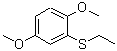 CAS#: 24920-39-6, 2-(Ethylsulfanyl)-1,4-Dimethoxybenzene