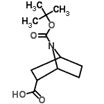 CAS#: 249291-76-7, 7-{[(2-Methyl-2-Propanyl)Oxy]Carbonyl}-7-Azabicyclo[2.2.1]Heptane-2-Carboxylic Acid