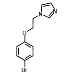 CAS 登录号：250600-43-2， 1-[2-(4-溴苯氧基)乙基]-1H-咪唑