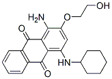 CAS 登录号：25061-50-1， 1-氨基-4-(环己基氨基)-2-(2-羟基乙氧基)蒽醌