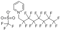 CAS 登录号：25061-59-0， N-(1,1-二氢全氟辛基)吡啶鎓三氟甲烷磺酸盐