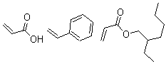 CAS#: 25085-19-2, 2-Propenoic Acid, Polymer With Ethenylbenzene And 2-Ethylhexyl 2-Propenoate