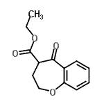 CAS#: 251554-29-7, Ethyl 5-Oxo-2,3,4,5-Tetrahydro-1-Benzoxepine-4-Carboxylate