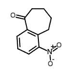 CAS 登录号：251554-42-4， 1-硝基-6,7,8,9-四氢-5H-苯并[7]轮烯-5-酮