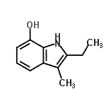 CAS#: 25158-25-2, 2-Ethyl-3-Methyl-1H-Indol-7-Ol