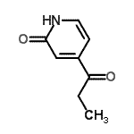 CAS 登录号：251902-57-5， 4-丙酰基-2(1H)-吡啶酮