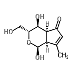 CAS#: 251914-61-1, (1S,3R,4S,4aS,7aS)-1,4-Dihydroxy-3-(Hydroxymethyl)-7-Methyl-3,4,4A,7A-Tetrahydrocyclopenta[c]Pyran-5(1H)-One
