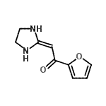 CAS 登录号：251940-04-2， 1-(2-呋喃基)-2-(2-咪唑烷基亚基)乙酮