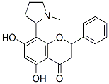 CAS#: 2520-36-7, 5,7-Dihydroxy-8-(1-Methylpyrrolidin-2-Yl)-2-Phenylchromen-4-One