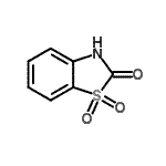 CAS#: 25243-25-8, 1,3-Benzothiazol-2(3H)-One 1,1-Dioxide