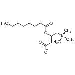 CAS 登录号：25243-95-2， (3S)-3-(辛酰氧基)-4-(三甲基铵基)丁酸酯