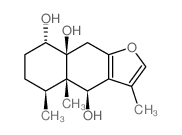 CAS#: 25274-06-0, (4S)-4,4a,5,6,7,8,8a,9-Octahydro-3,4abeta,5beta-Trimethylnaphtho[2,3-b]Furan-4beta,8alpha,8abeta-Triol