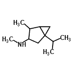 CAS#: 252854-37-8, 1-Isopropyl-N,4-Dimethylbicyclo[3.1.0]Hexan-3-Amine