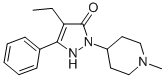 CAS#: 2531-04-6, 4-Ethyl-2-(1-Methylpiperidin-4-Yl)-5-Phenyl-1H-Pyrazol-3-One