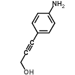 CAS 登录号：253167-82-7， 3-(4-氨基苯基)-2-丙炔-1-醇