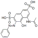 CAS#: 25317-20-8, 5-(Acetylamino)-4-Hydroxy-3-(Phenylazo)Naphthalene-2,7-Disulphonic Acid