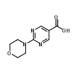 CAS#: 253315-05-8, 2-(4-Morpholinyl)-5-Pyrimidinecarboxylic Acid