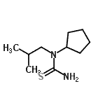 CAS#: 253315-35-4, 1-Cyclopentyl-1-Isobutylthiourea