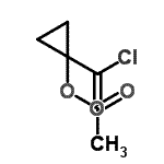 CAS#: 253434-23-0, 1-(Chlorocarbonyl)Cyclopropyl Acetate