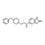 CAS#: 253450-12-3, 6-{[2-(4-Benzyl-1-Piperidinyl)Ethyl]Sulfinyl}-1,3-Benzoxazol-2(3H)-One
