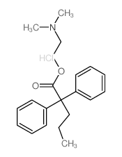CAS#: 25347-16-4, 2,2-Diphenyl-Valeric acid 2-(dimethylamino)ethyl ester hydrochloride