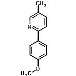 CAS#: 25363-55-7, 2-(4-Methoxyphenyl)-5-Methylpyridine