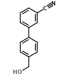 CAS#: 253678-85-2, 4'-(Hydroxymethyl)-3-Biphenylcarbonitrile
